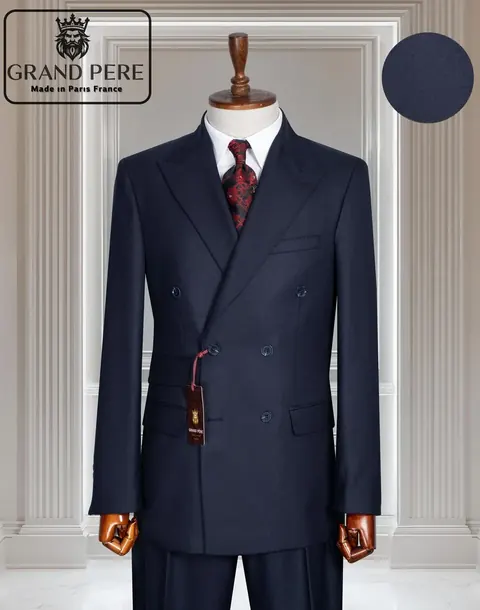 Premium Double-Breasted Suit Collection, wholesale double-breasted suit by Mark Morente