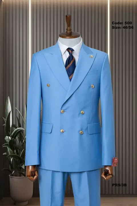 Modern Fit Double-Breasted Suit, wholesale double-breasted suit by Mark Morente