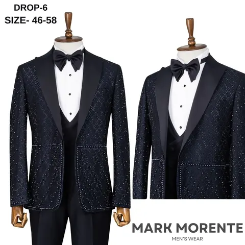 Tuxedos manufactured by Mark Morente